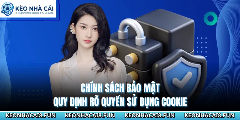 Chính sách bảo mật quy định rõ quyền sử dụng Cookie