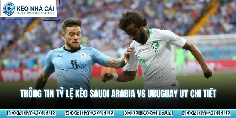 Thông tin tỷ lệ kèo Saudi Arabia vs Uruguay chi tiết